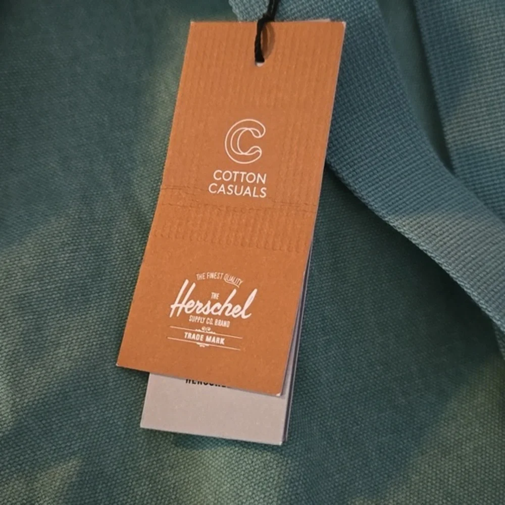 NWT‎ Herschel Supply Company Daypack Cotton Casuals Teal Backpack